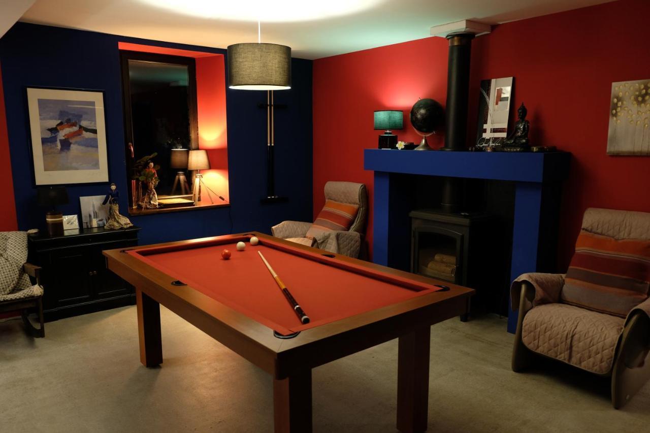La Maison Jaune A La Janaie Parigné Buitenkant foto
